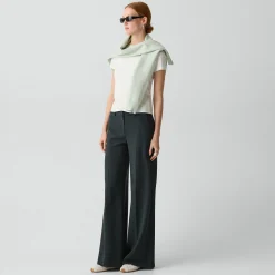 Fluid Flare Pant, 30'' in Admiral Crepe
