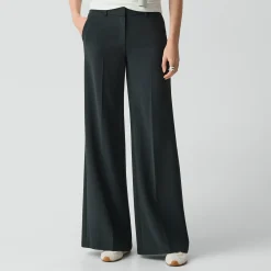 Fluid Flare Pant, 30'' in Admiral Crepe