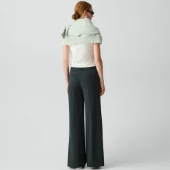 Fluid Flare Pant, 33'' in Admiral Crepe