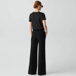 Fluid Flare Pant, 33'' in Admiral Crepe
