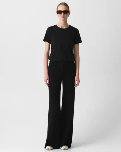 Fluid Flare Pant, 33'' in Admiral Crepe