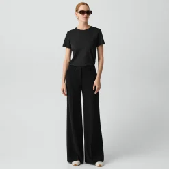 Fluid Flare Pant, 30'' in Admiral Crepe