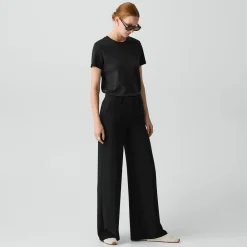 Fluid Flare Pant, 30'' in Admiral Crepe