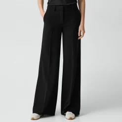 Fluid Flare Pant, 30'' in Admiral Crepe