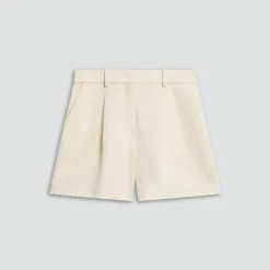 Fluid Pleat Short in Admiral Crepe
