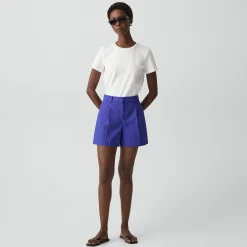 Fluid Pleat Short in Good Linen