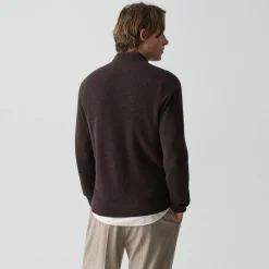 Full-Zip Cardigan in Cashmere