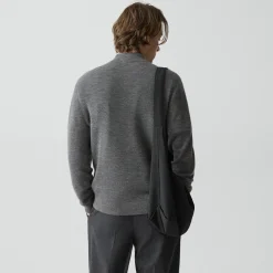 Full-Zip Cardigan in Cashmere
