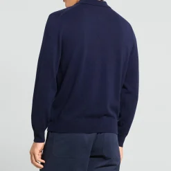 Goris Long-Sleeve Polo Shirt in Cashmere