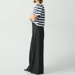 High-Waist Wide-Leg Pant in Good Linen