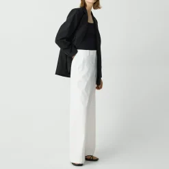 High-Waist Wide-Leg Pant in Good Linen