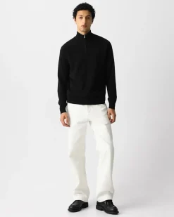 Hilles Quarter-Zip Sweater in Cashmere