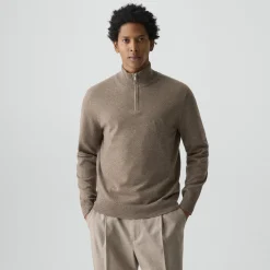 Hilles Quarter-Zip Sweater in Cashmere