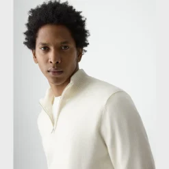Hilles Quarter-Zip Sweater in Cashmere