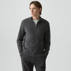 Hilles Quarter-Zip Sweater in Cashmere