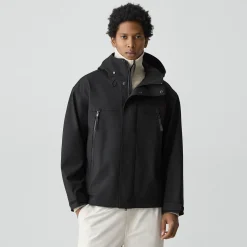 Hooded Jacket in Outer Shell