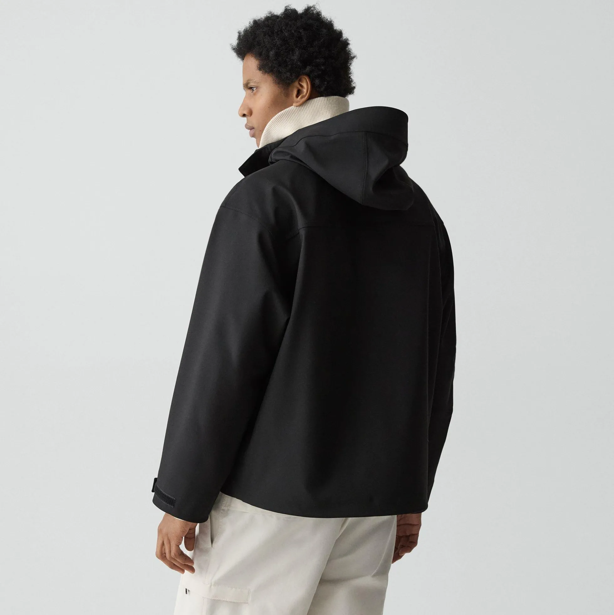 Hooded Jacket in Outer Shell