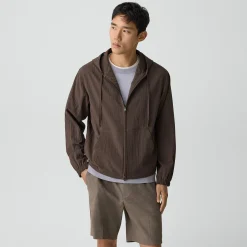 Hoodie in Kelso Nylon