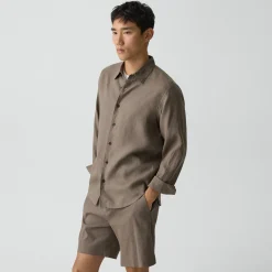 Irving Shirt in Relaxed Linen