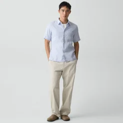 Irving Short-Sleeve Shirt in Relaxed Linen