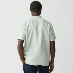 Irving Short-Sleeve Shirt in Relaxed Linen