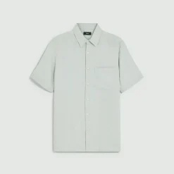 Irving Short-Sleeve Shirt in Relaxed Linen