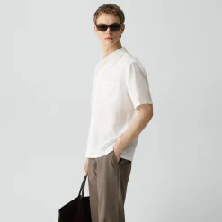 Irving Short-Sleeve Shirt in Relaxed Linen