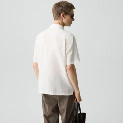 Irving Short-Sleeve Shirt in Relaxed Linen