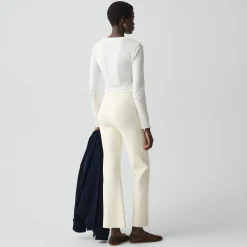 Kick Pant in Crepe Knit