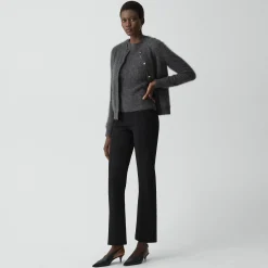 Kick Pant in Crepe Knit
