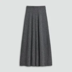 Knit Pull-On Skirt in Astor Wool