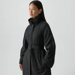Long Parka in Nylon