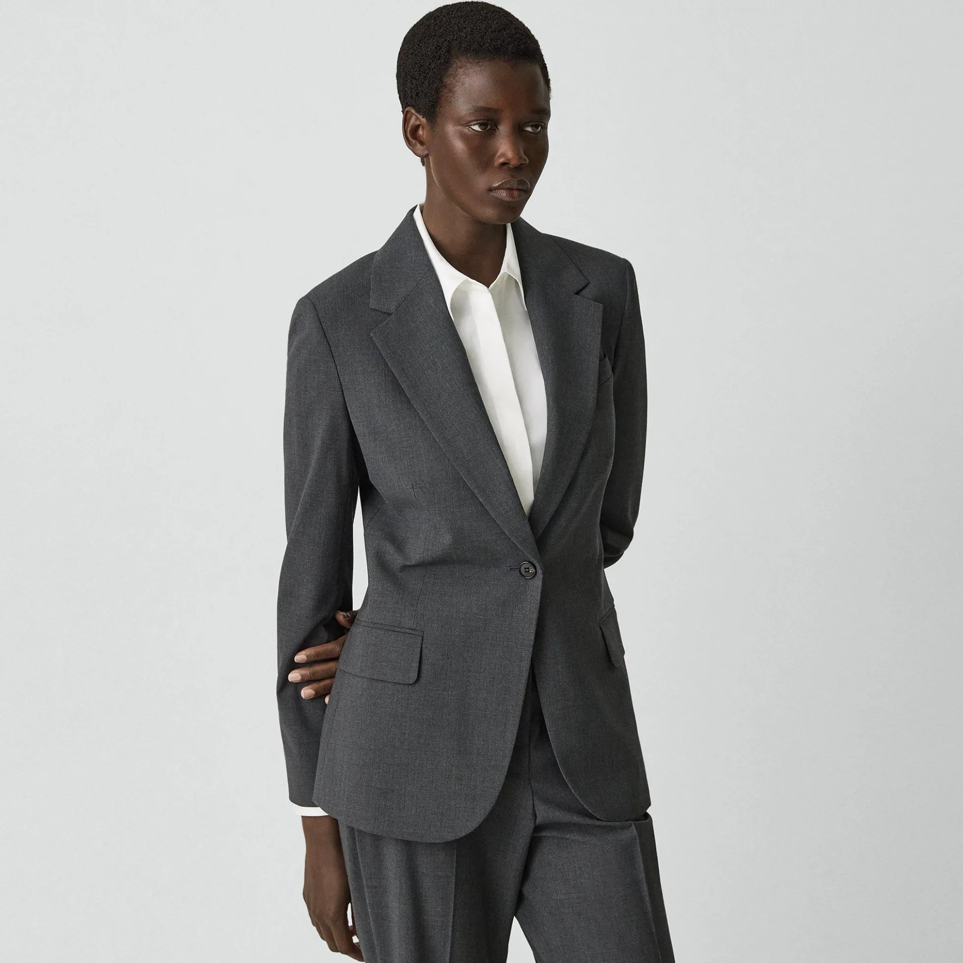 Lynnia Blazer in Good Wool