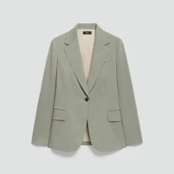 Lynnia Blazer in Wool Gabardine