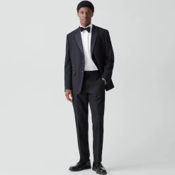 Mayer Tuxedo Pant in Stretch Wool