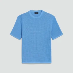 Mesh Tee in Cotton