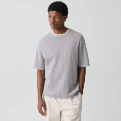 Mesh Tee in Cotton