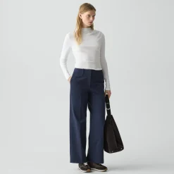 Mock Neck Top in Soft Rib