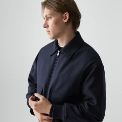 Modern Aviator Jacket in Dapper Wool