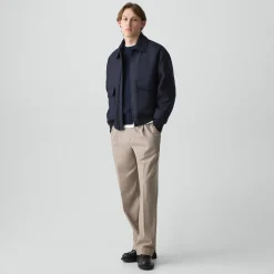 Modern Aviator Jacket in Dapper Wool