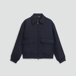 Modern Aviator Jacket in Dapper Wool