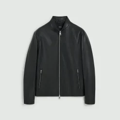Morvek Zip Jacket in Leather