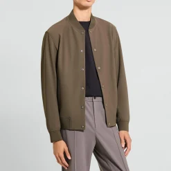 Murphy Bomber Jacket in Precision Ponte