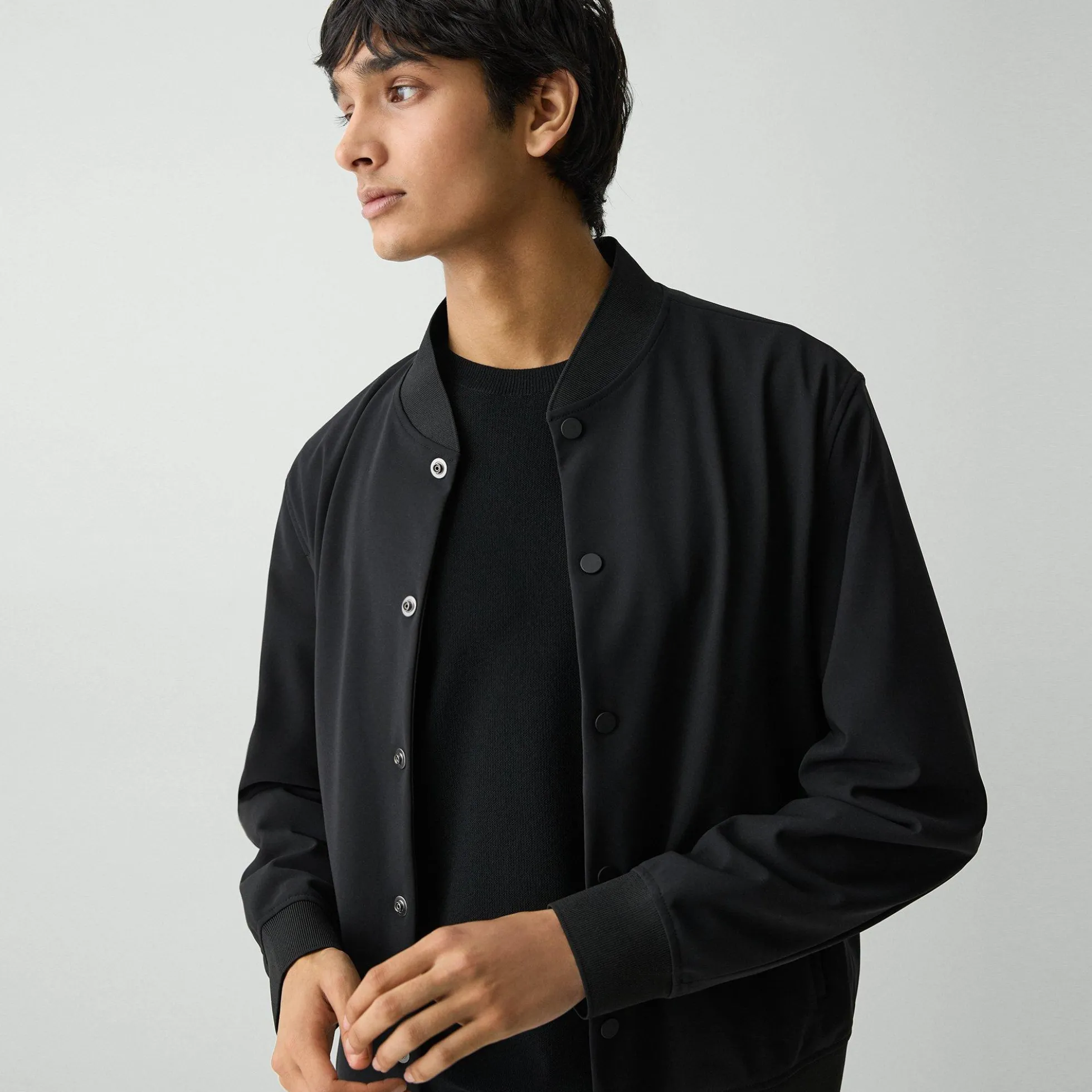 Murphy Bomber Jacket in Precision Ponte