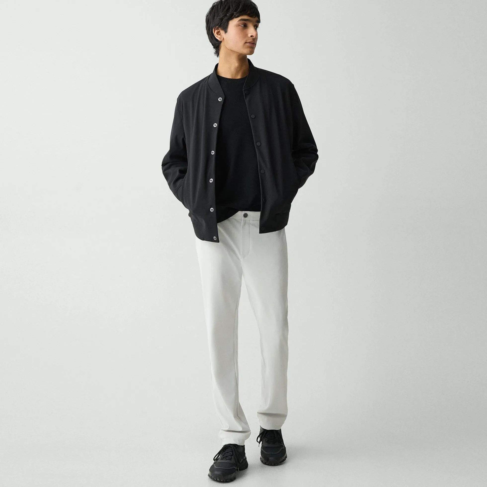 Murphy Bomber Jacket in Precision Ponte
