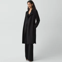 Oaklane Trench Coat in Admiral Crepe