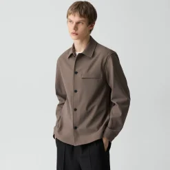 Overshirt in Precision Ponte