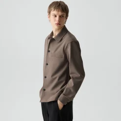 Overshirt in Precision Ponte