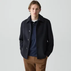 Peacoat in Plush Melton