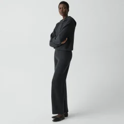 Pull-On Pant in Felted Wool Cashmere
